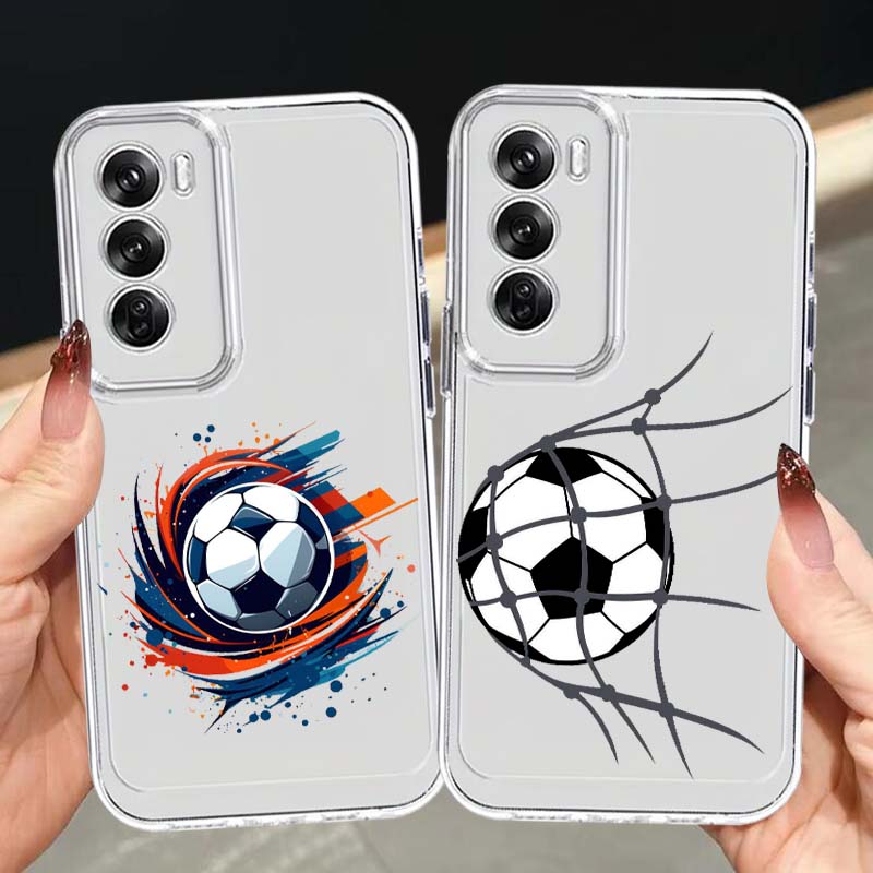 Oppo A78 - Football Art Pattern Phone Case For