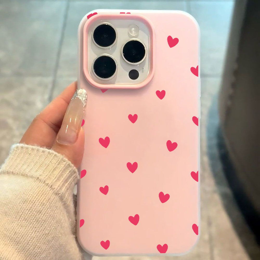 Red Love Heart Pattern Phone C - Xiaomi Redmi Note 14 review and price