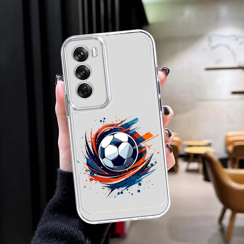 Football Art Pattern Phone Cas - Oppo A78 review and price