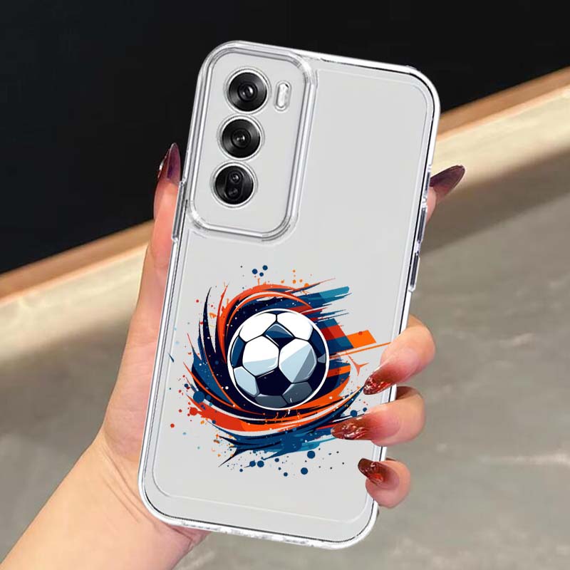 Football Art Pattern Phone Cas - Oppo A78 review and price