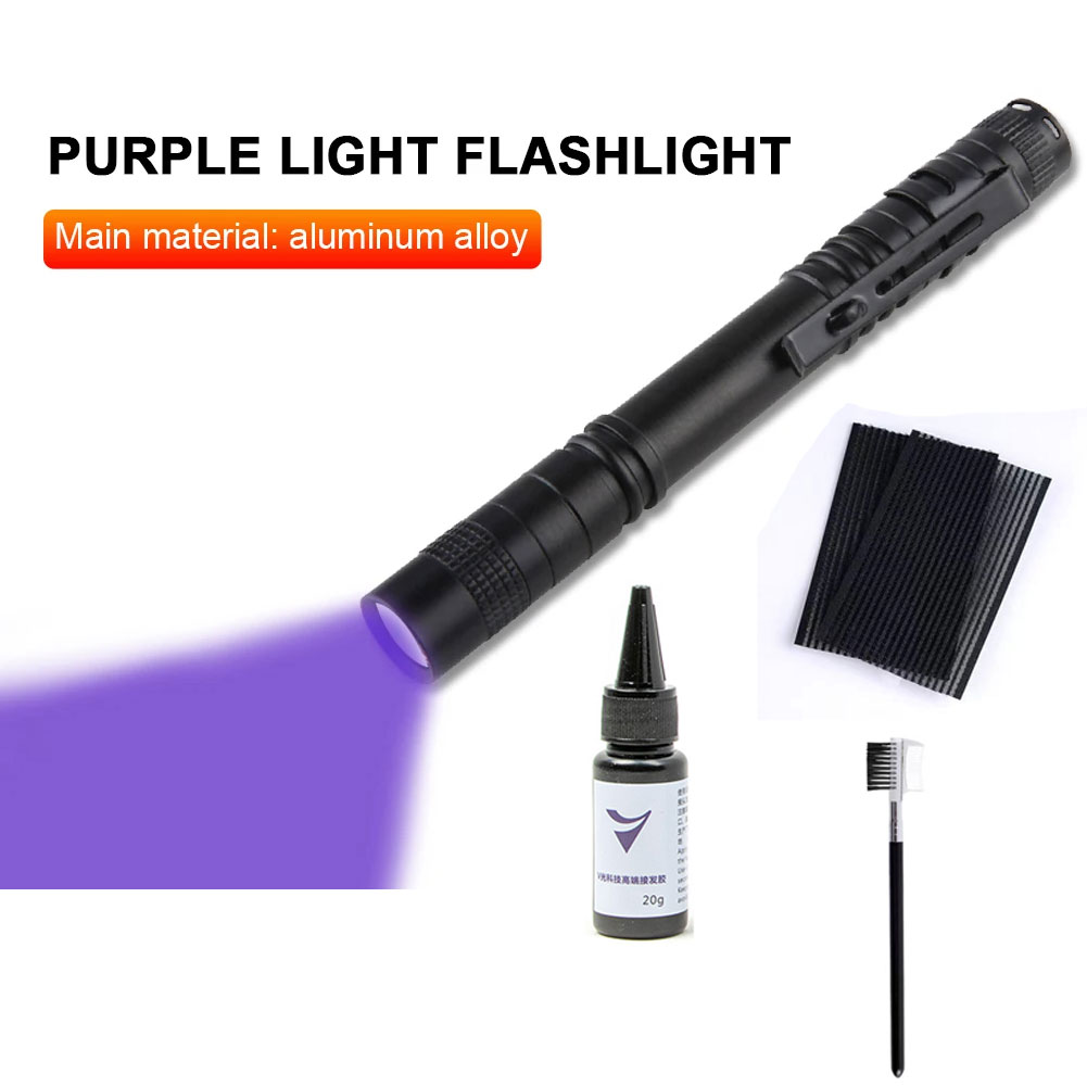 UV Light Hair Extension Glue   - Liquid Uv Glue Kit review and price