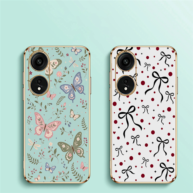 Butterfly Design Case For OPPO - Oppo A78 review and price