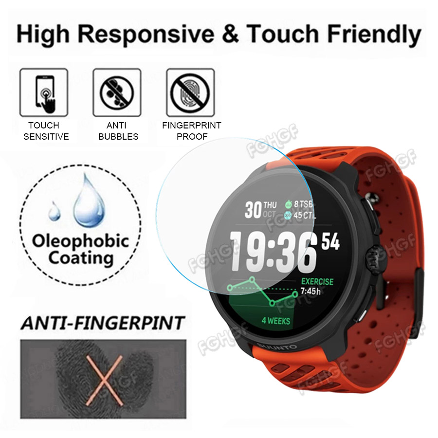 Tempered Glass Protective Film - Smartwatch Screen Film review and price
