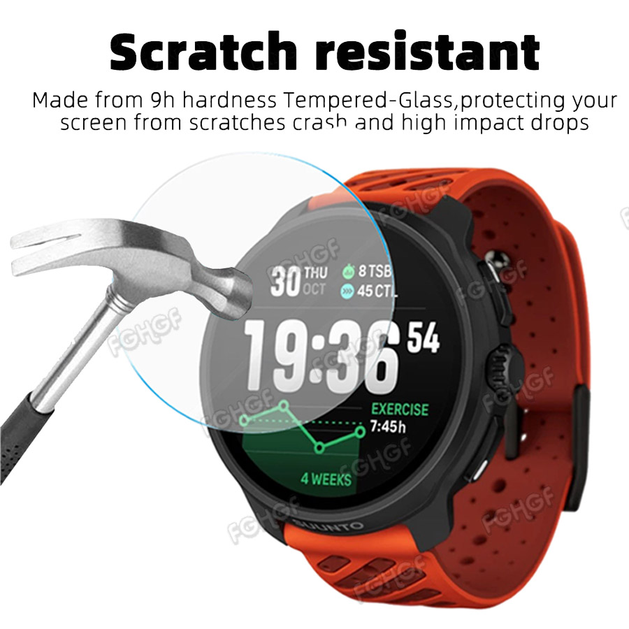 Tempered Glass Protective Film - Smartwatch Screen Film review and price