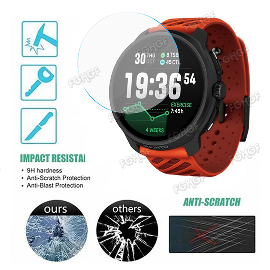 Tempered Glass Protective Film - Smartwatch Screen Film review and price