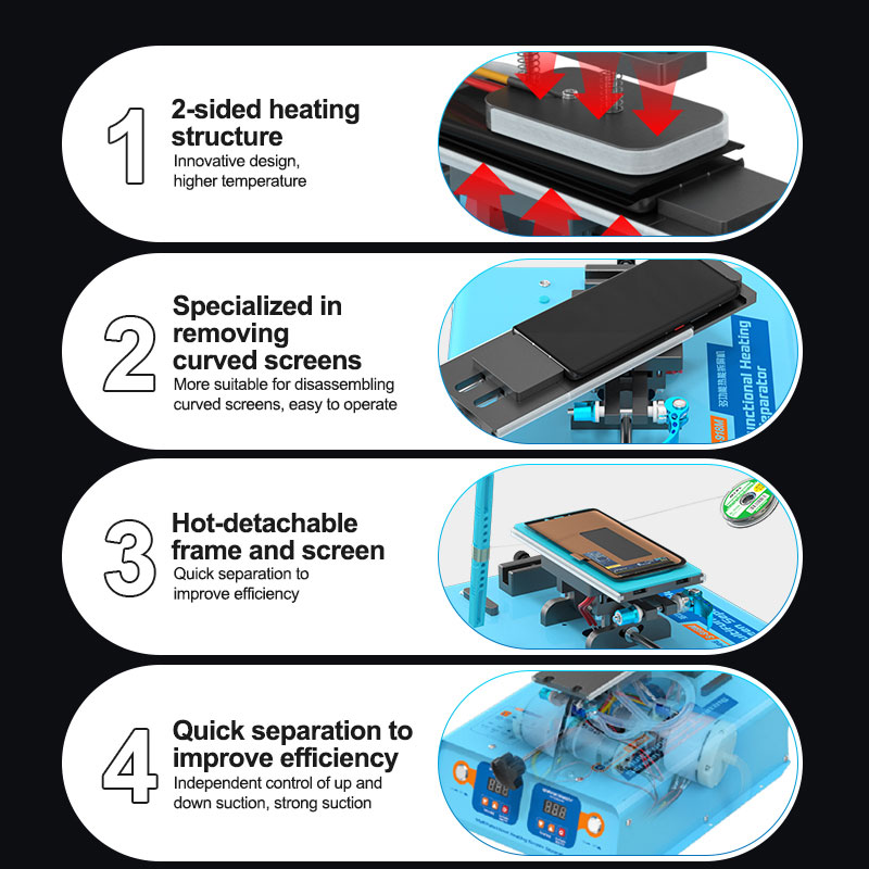 SUNSHINE S-918M Multi Function - Screen Protector Cutter review and price
